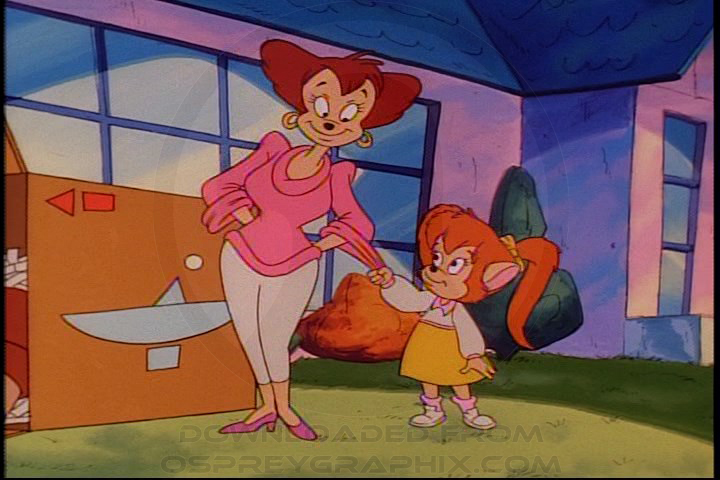 Goof Troop - Peg's Normal Outfit.